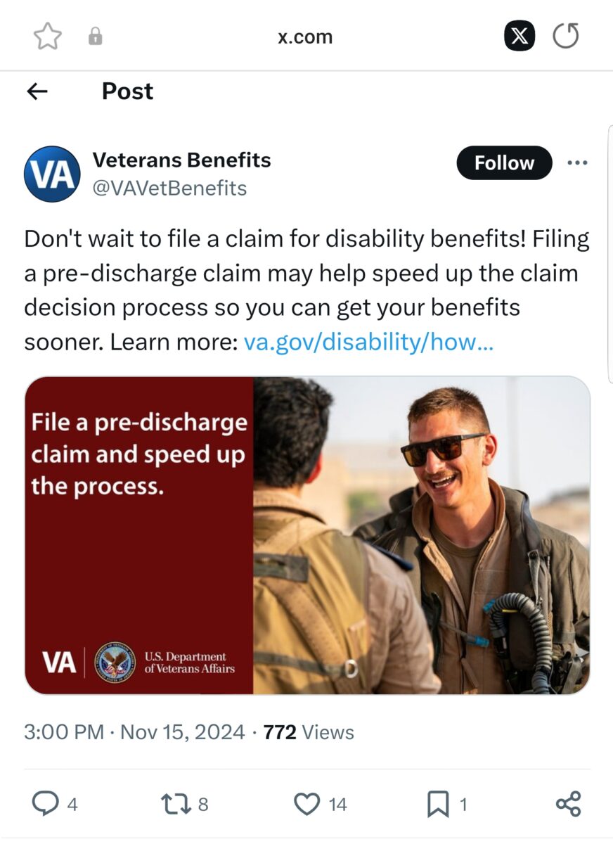 How does a VA evaluator make a decision? Here's what to consider if you're applying for veteran's benefits 1 Screenshot 20241118 205321 Samsung Internet