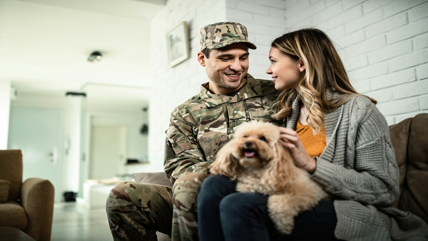 A war veteran denounces a company's possible abuse of her husband's VA benefits: “My husbands civilian jobs are trying to take advantage”