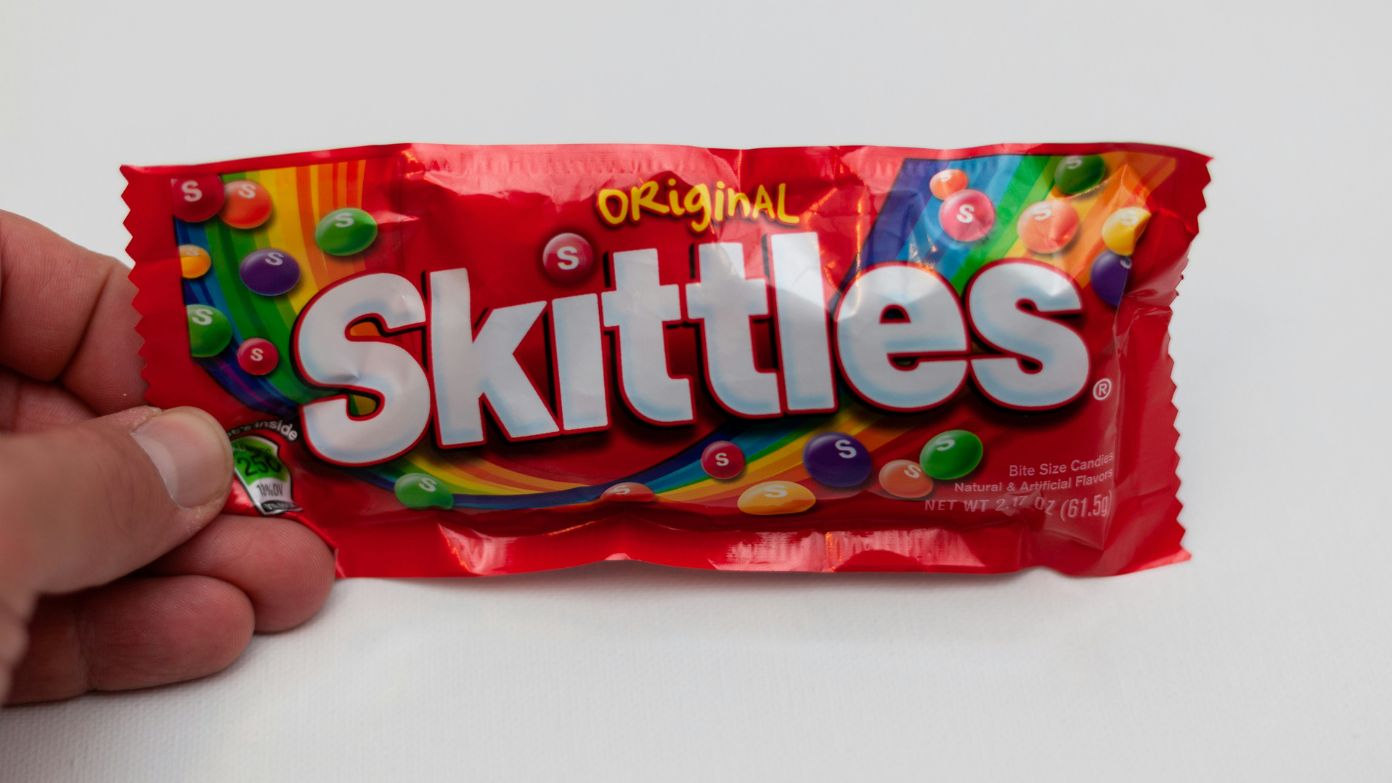 Why the candy giant is saying “not yet” to banning synthetic food dyes in the U.S.
