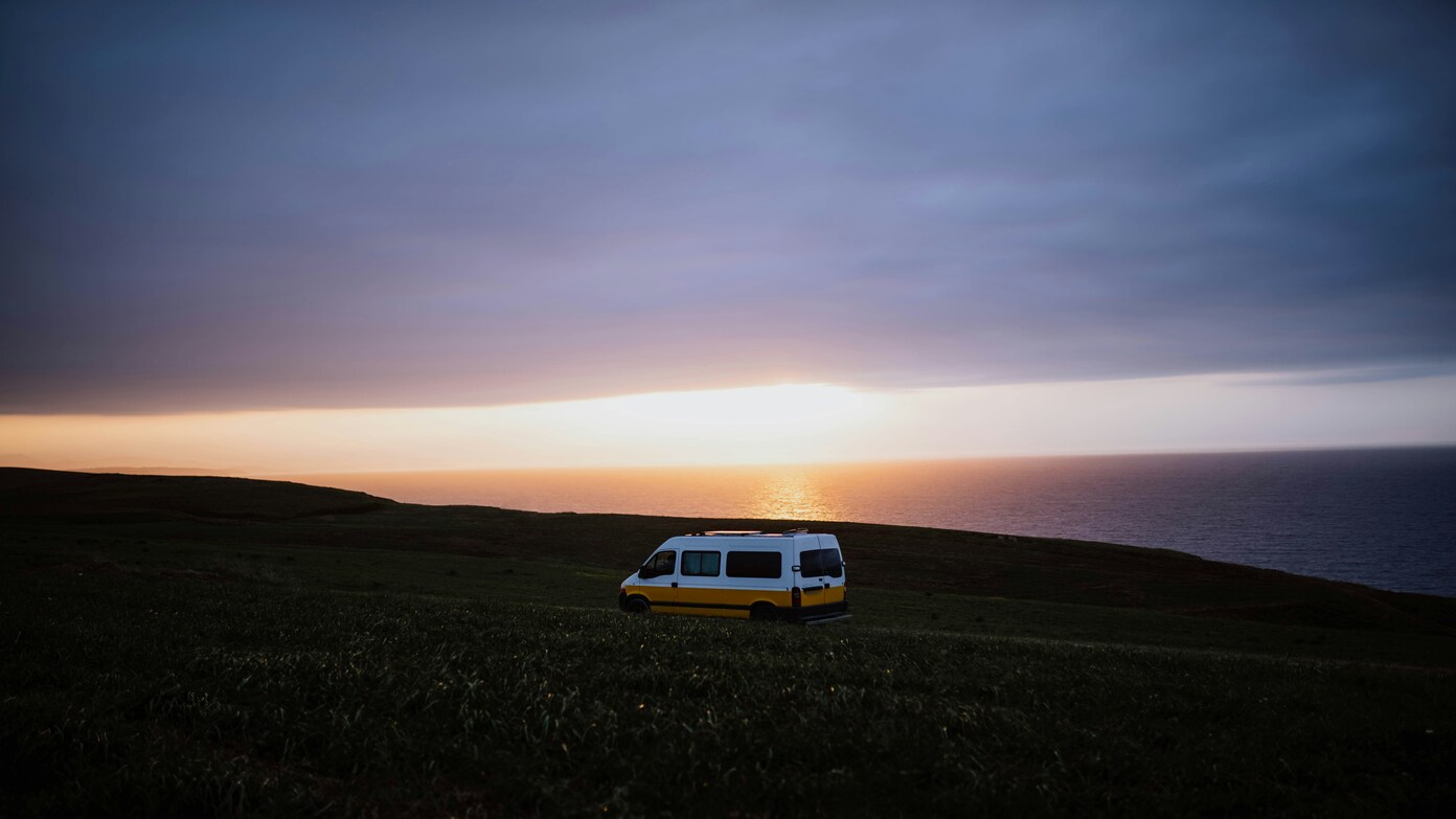A woman lives in her van traveling the world and points out the key to only spending $1,300 a month: 